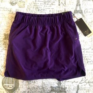 NWT | CALIA by Carrie Underwood | Mid Rise Skort | Zippered Pockets